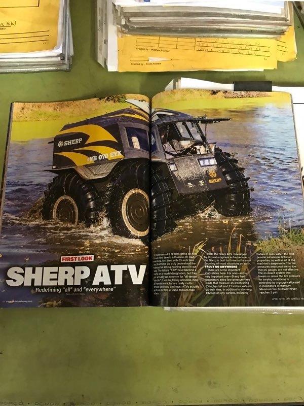 SHERP ATV magazine feature — press coverage generated by LeadPulls PR strategy